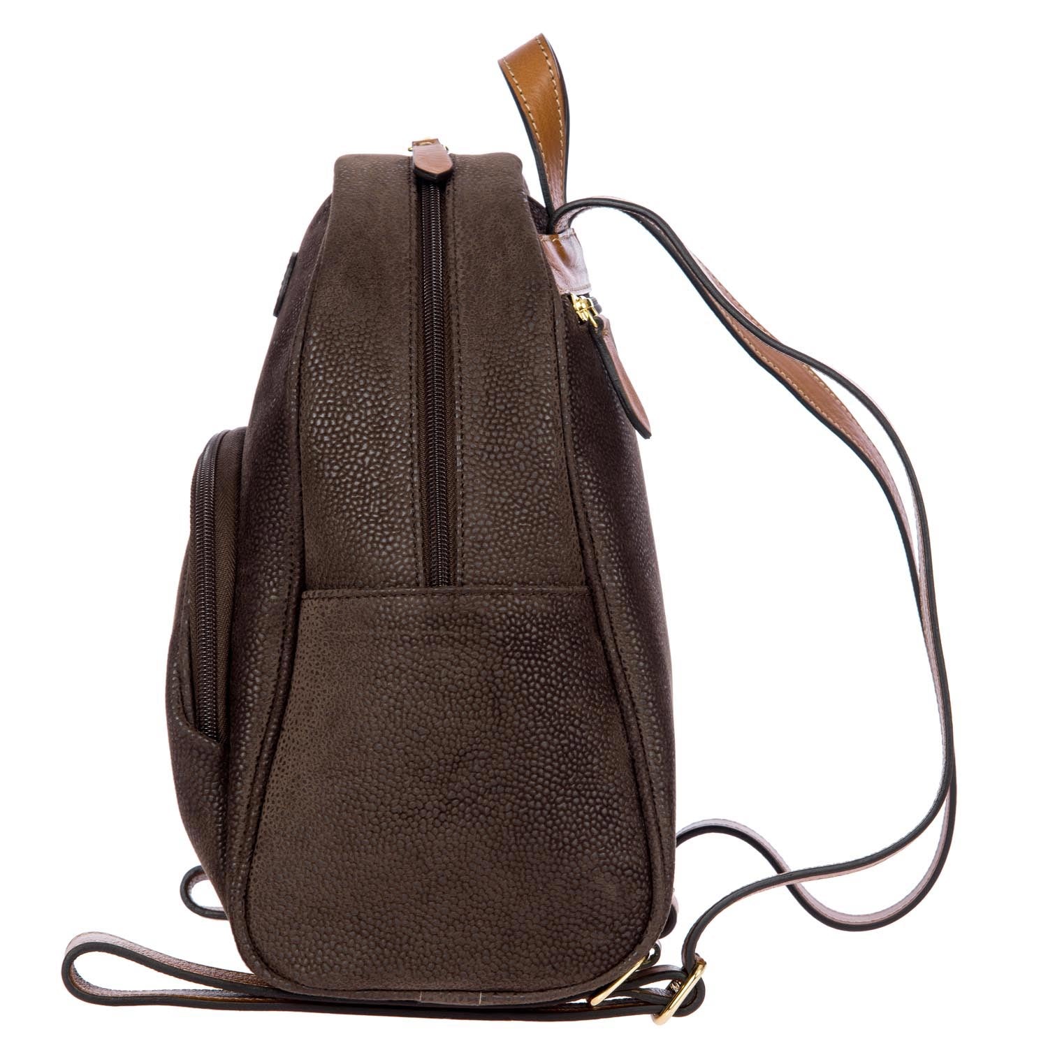 brics leather backpack