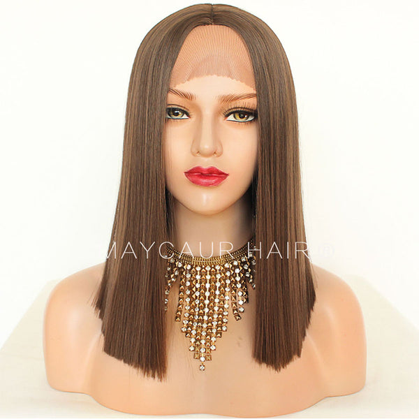 girls brown wig