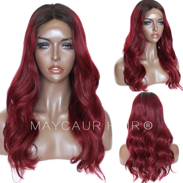 red baby wig