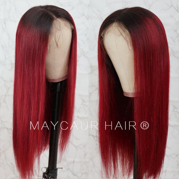 red baby wig