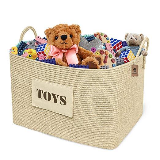 large toy storage basket
