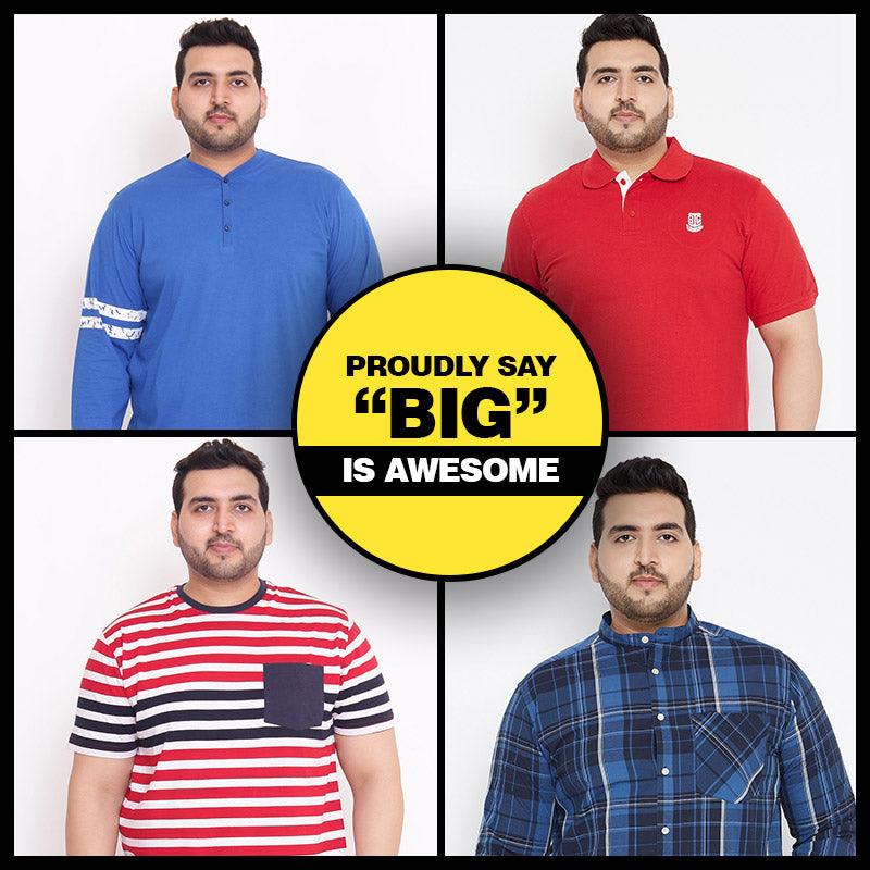 The best place to buy XXL to 7XL plus size clothes for men in India ...