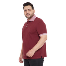 Men Plus Size Carlo Solid Polo Tshirt