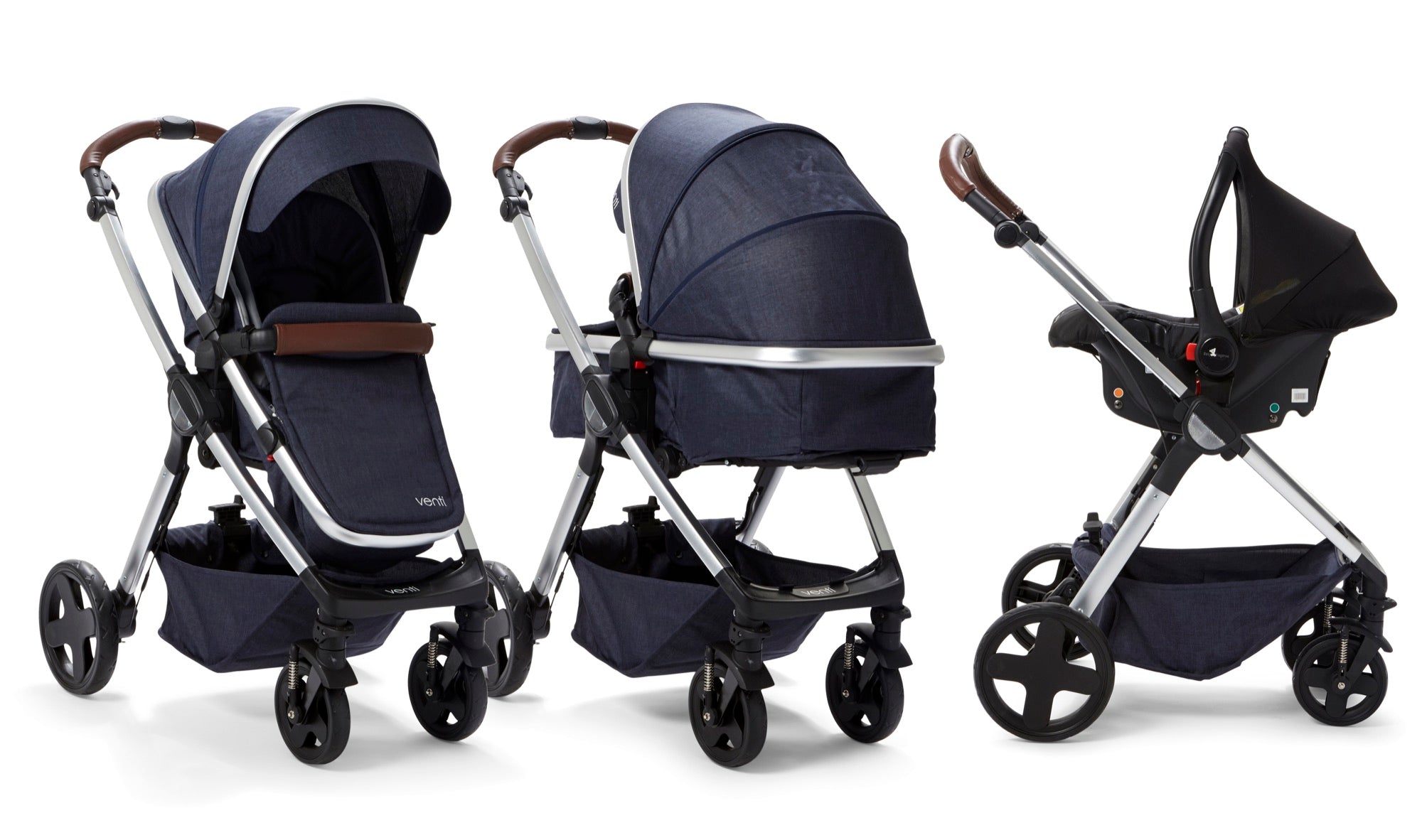 grey venti travel system