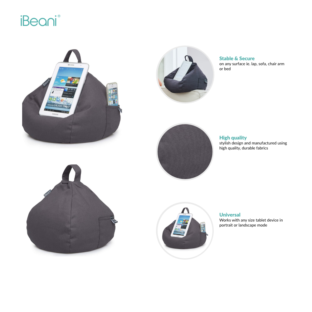 iPad, Tablet & eReader Bean Bag Cushion Stand