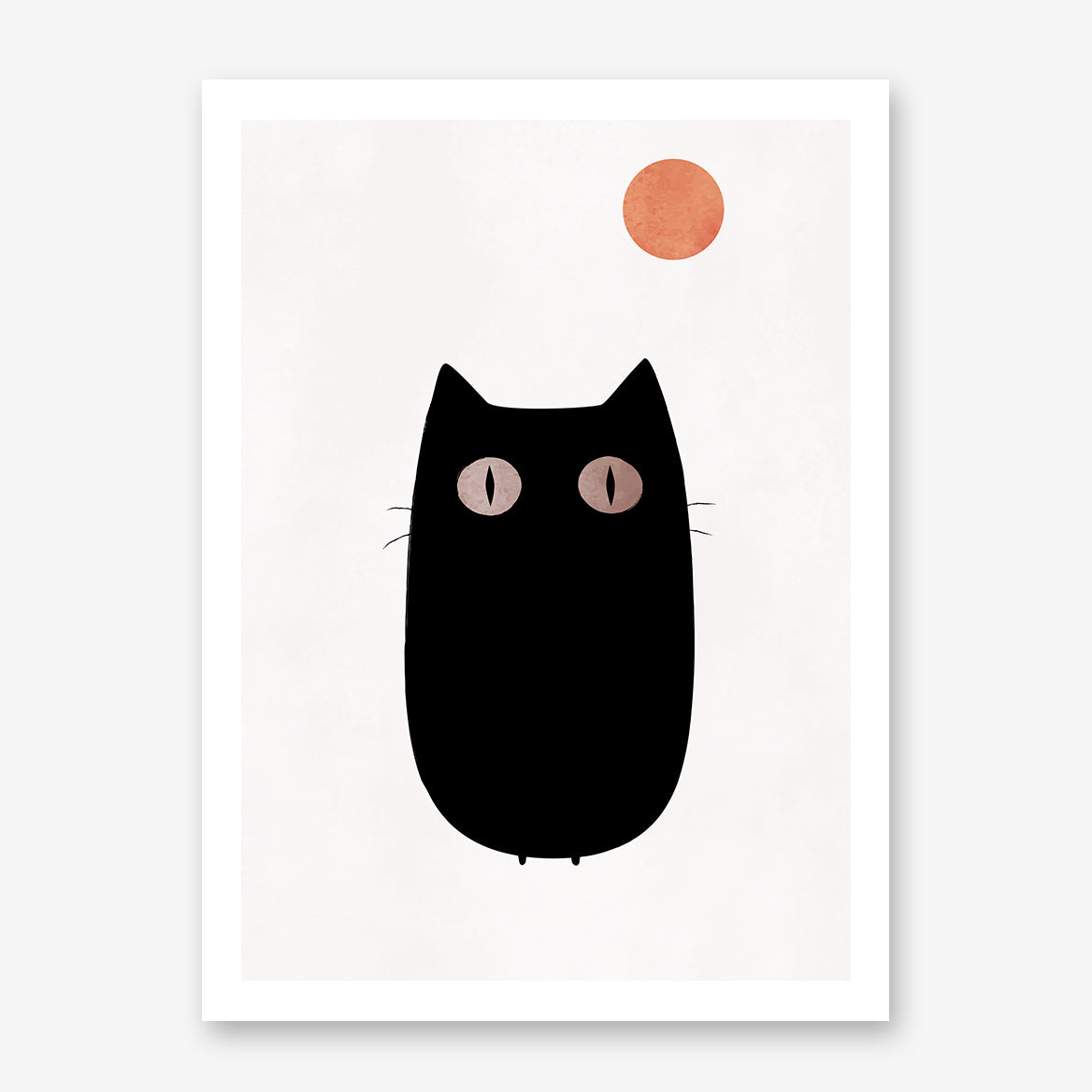  HardPress Wall Art Poster Print of Cats Icons