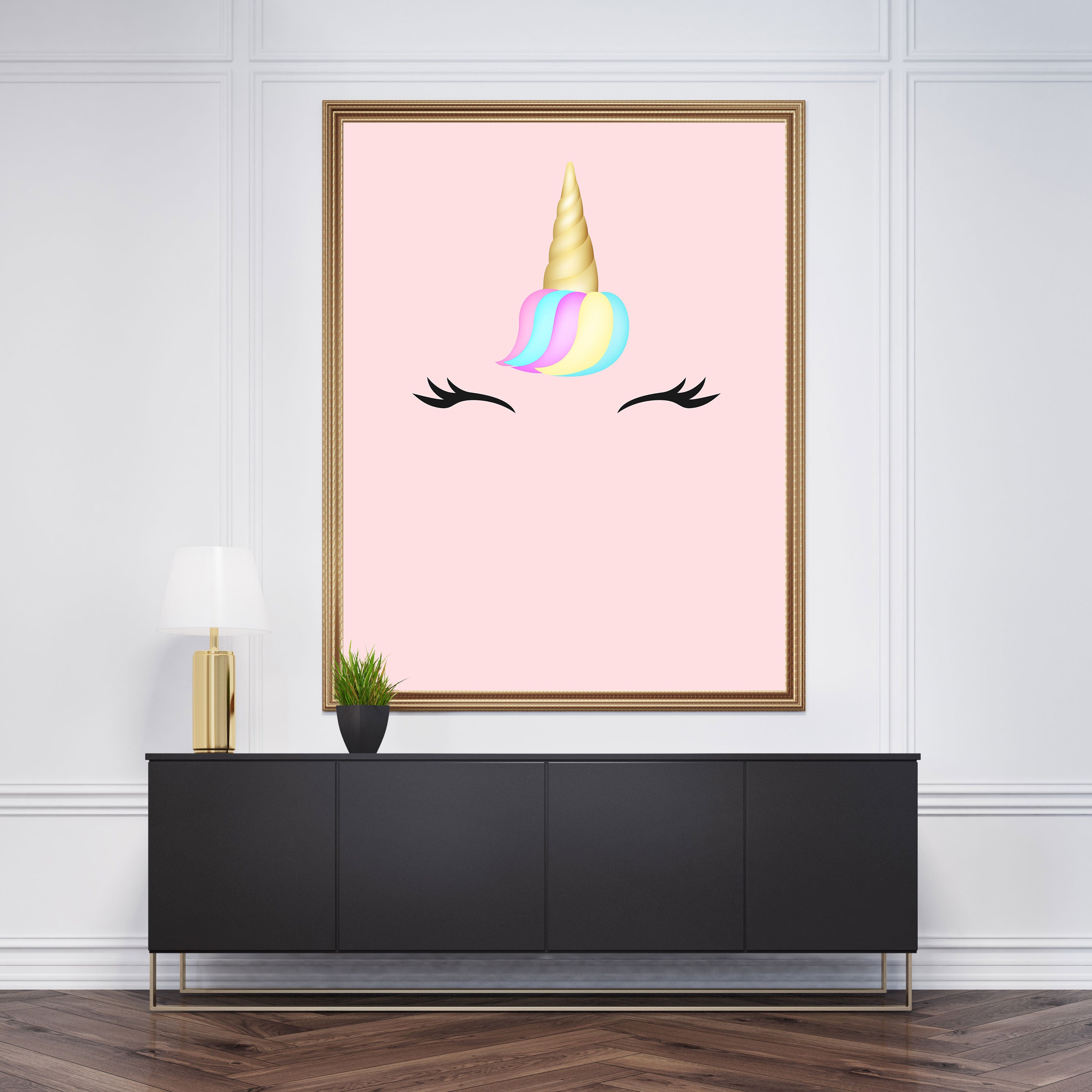 Unicorn Poster Print | Unicorn wall art decor | Girls' art prints –  