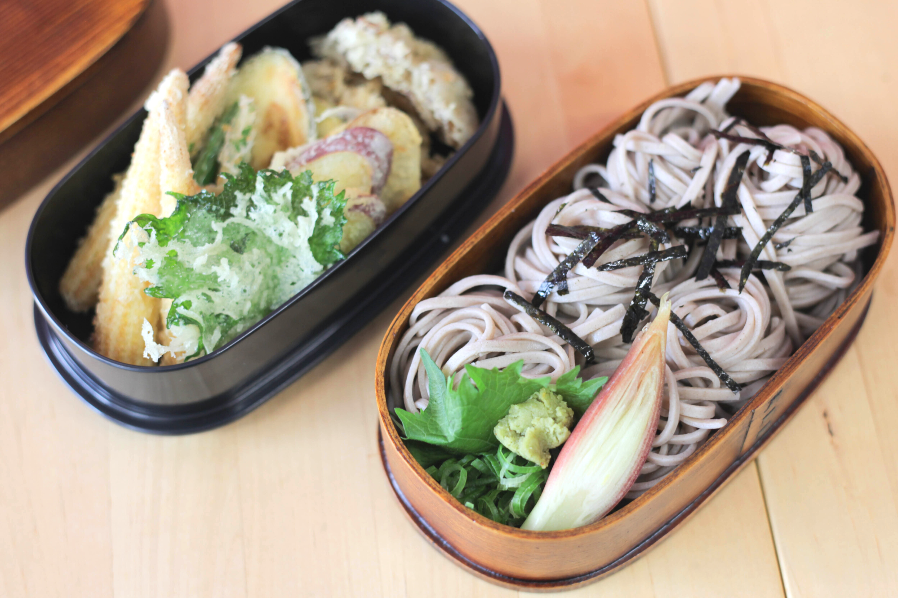 Recetas Bento: Cómo Hacer Soba Tempura Vegetariano – Bento&co