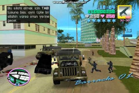 GTA Vice City Top 10 Cheats 