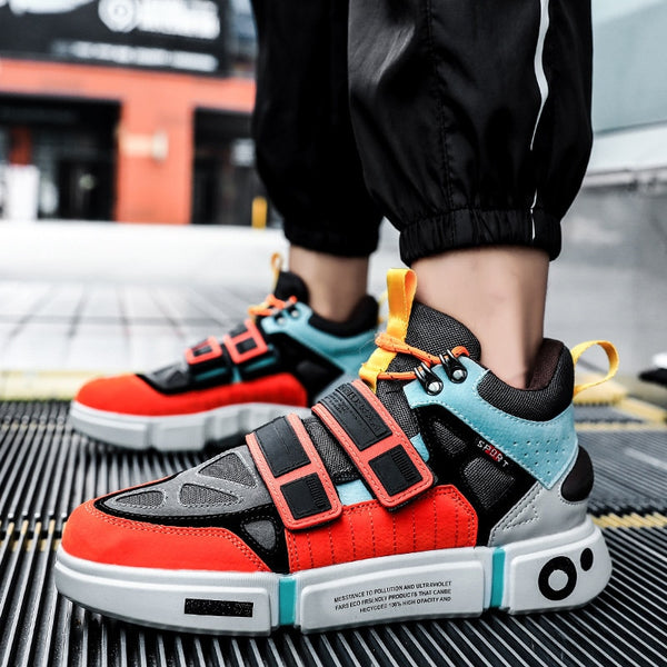 Orange Retro Streetwear Sneakers – Newretro.Net