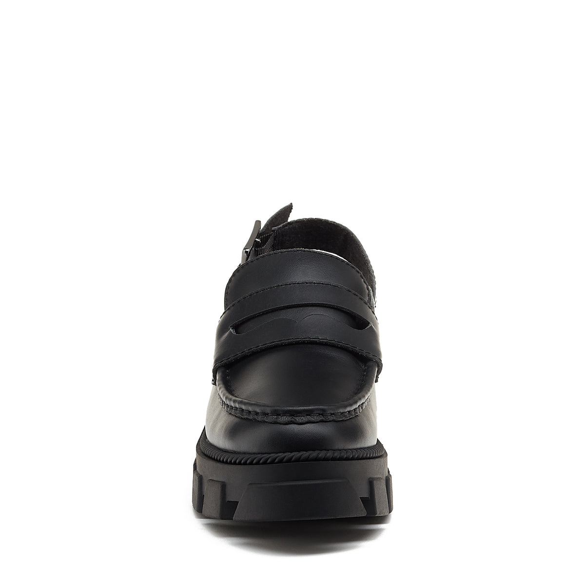 Bowery Black Lug Sole Loafer - Kelsi Dagger BK