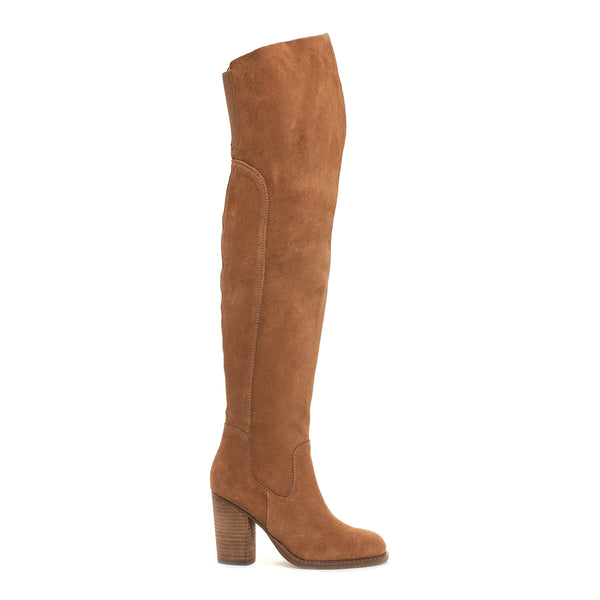 Logan Chestnut Over The Knee Boot - Kelsi Dagger BK