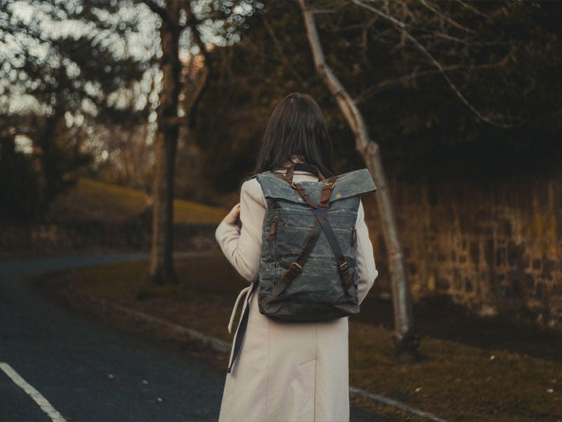 sac à dos femme vintage