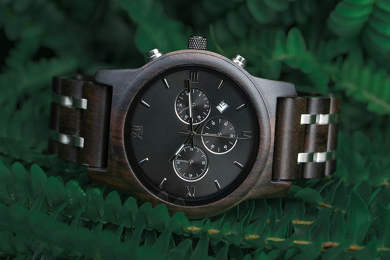 montre en bois