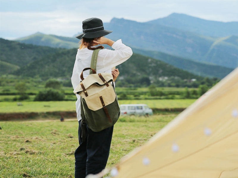 sac à dos vintage femme