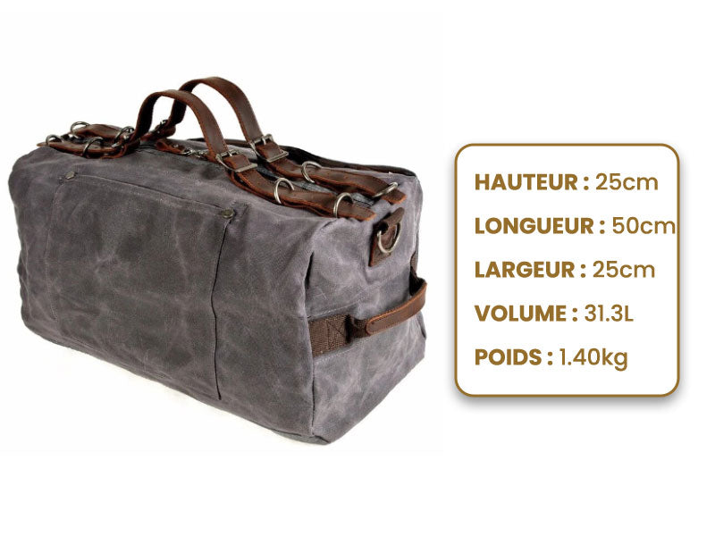 sac de voyage toile