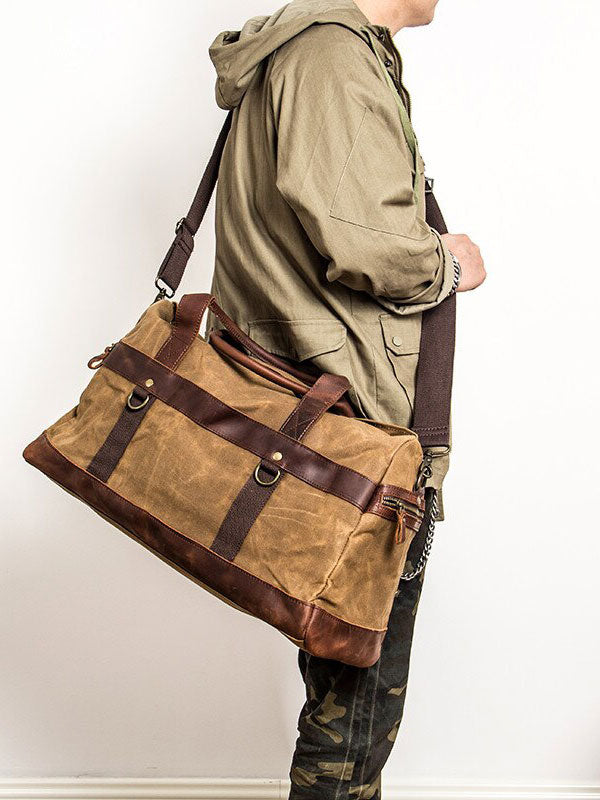 sac voyage vintage homme