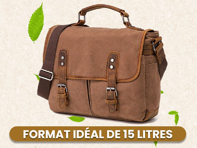 sac bandoulière homme vintage