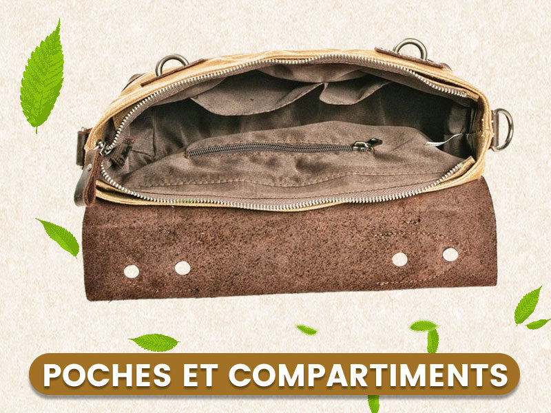 sac bandoulière vintage homme