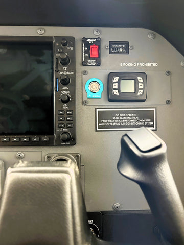 Aithre O2 system installed in Cessna 182