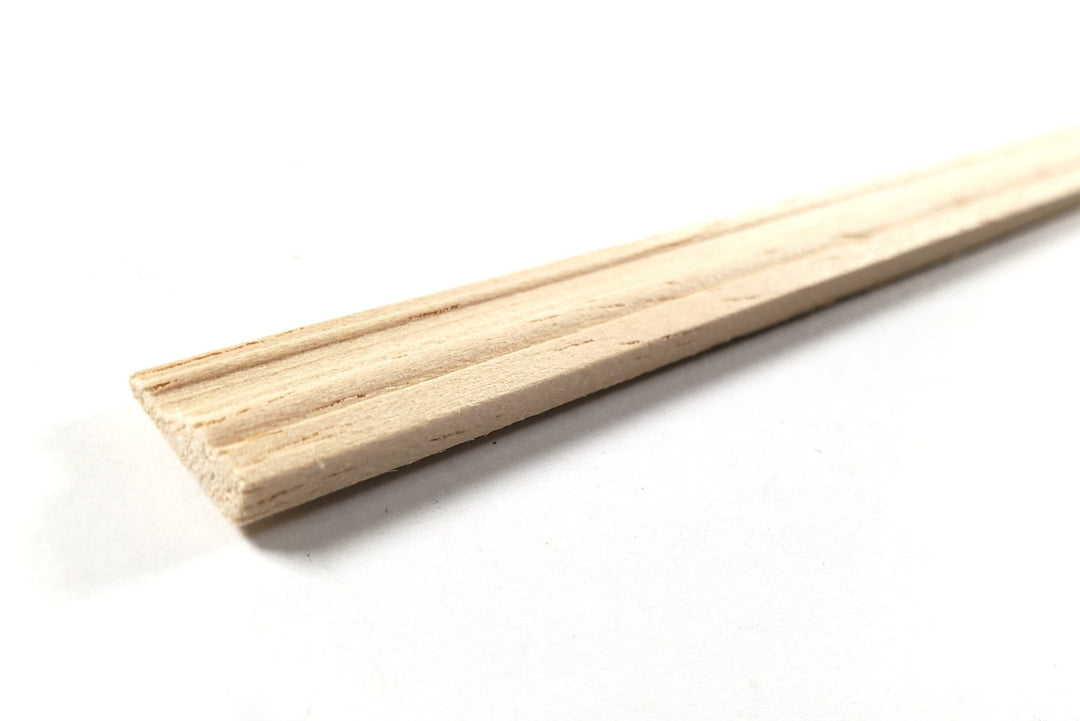 Miniature Channel Molding Wood Trim 1/2 Wide X 6 Long X6 Pieces CLA77068 