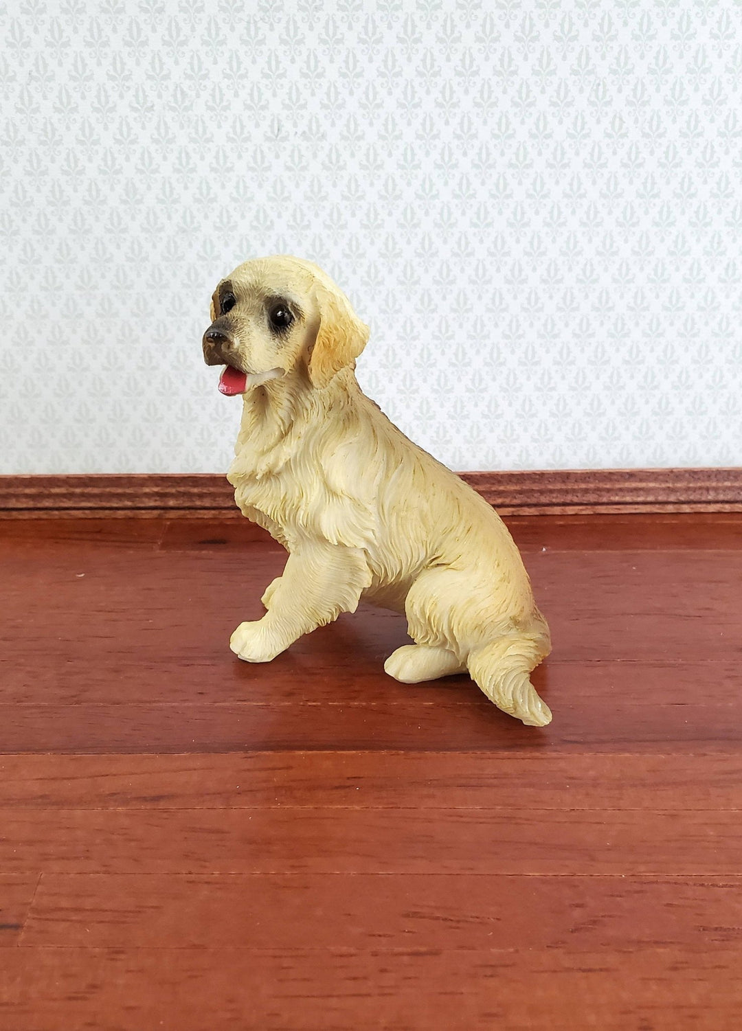 Dollhouse Dog German Shepherd Sitting Large 1:12 Scale Miniature Animal Pet  Resin - Miniature Crush