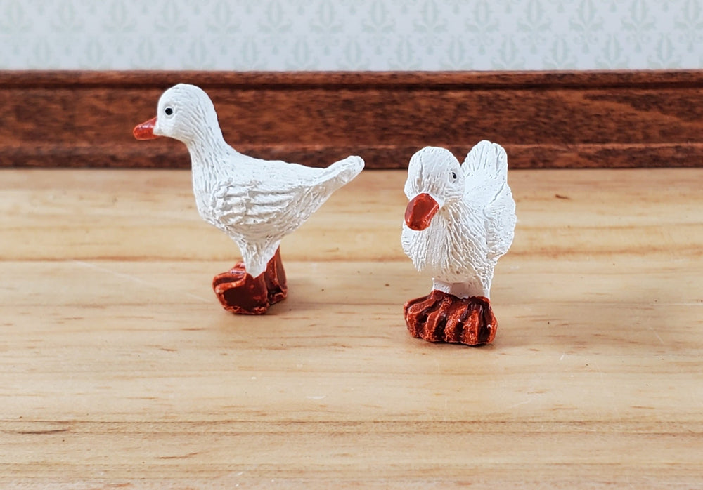 Odoria 1/12 Miniature Ducks Dollhouse Decoration Accessories, 2Pcs :  Everything Else 