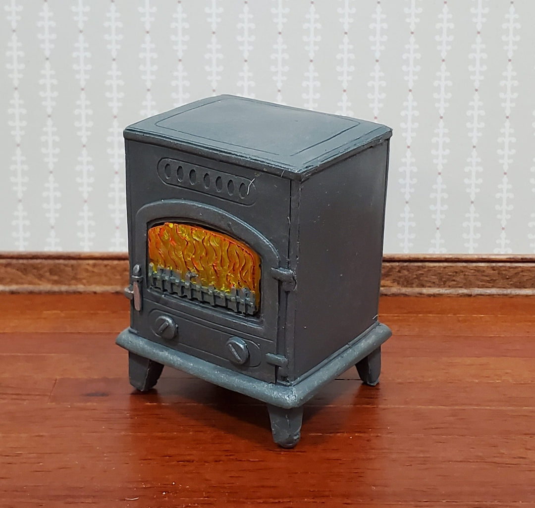 Miniature Old Fashioned Wood Stove for Dollhouses [AZT T5931]