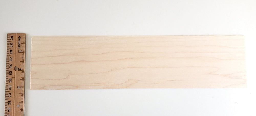 Mahogany Wood Sheet Plank Thin 1/32 x 3 x 12 long Veneer Woodworking  Laser - Miniature