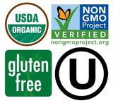 organic gluten free and nongmo