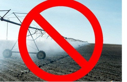 no irrigation