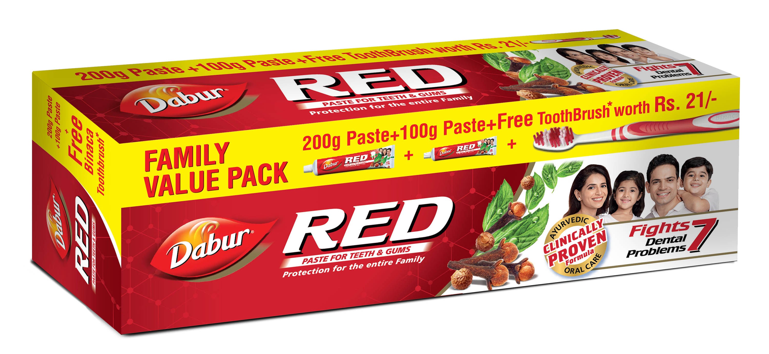 dabur red toothpaste 100gm