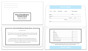 Custom Remittance Envelope Design