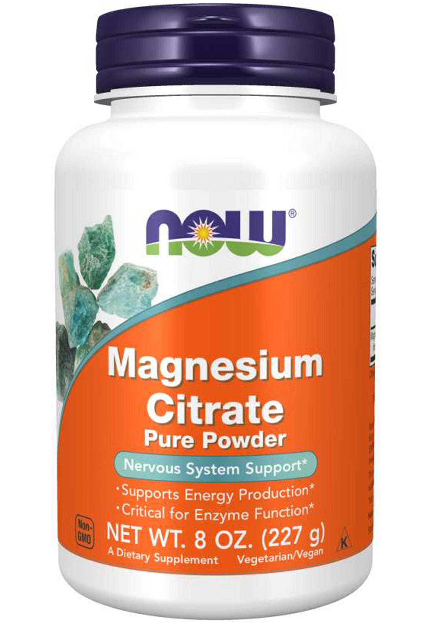 NOW Magnesium Citrate Pure Powder Supplement First