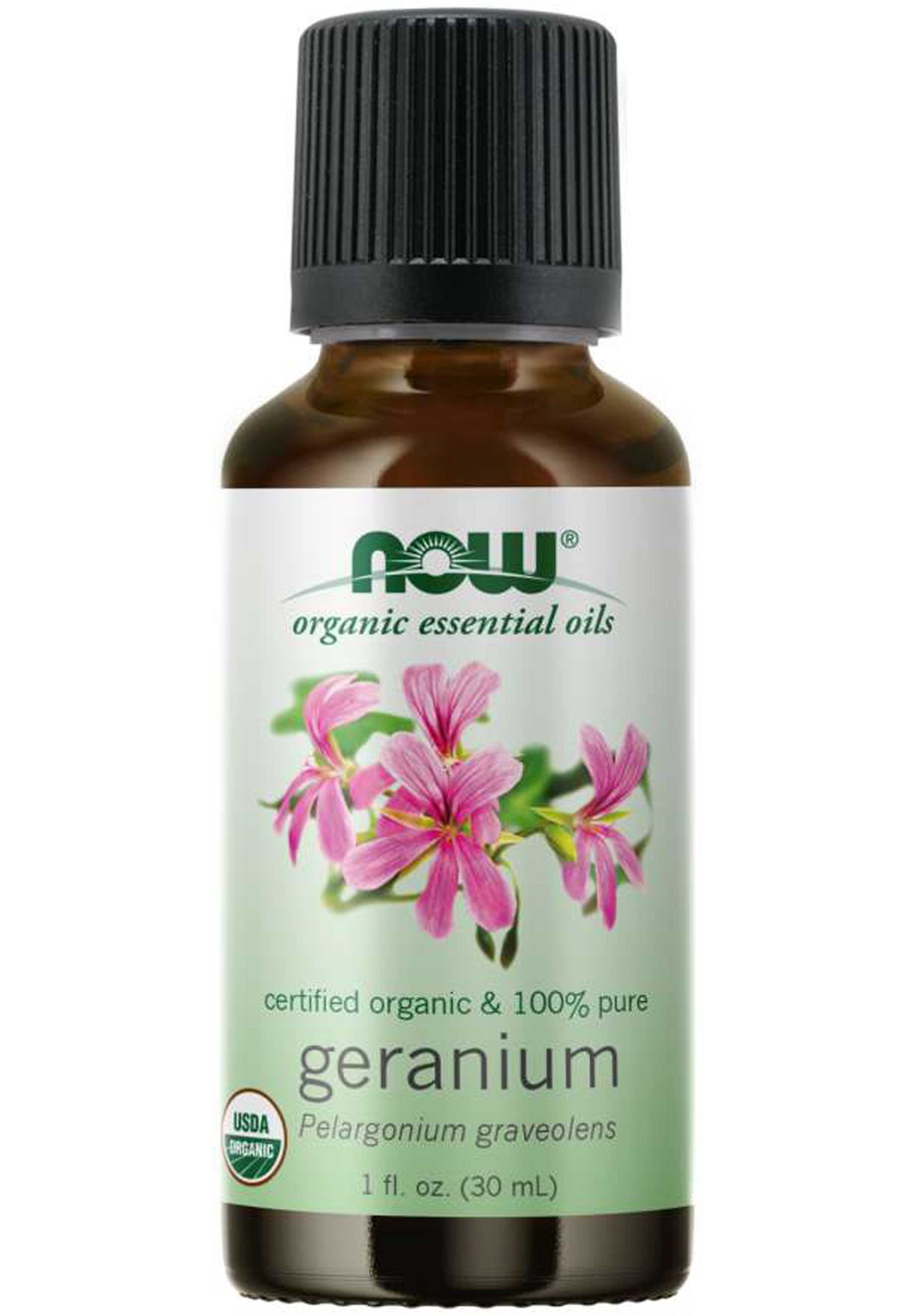 NOW Organic Essential Oils Geranium Oil – Supplement First
