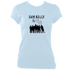 update alt-text with template Sam Kelly and the Lost Boys Ladies Fitted T-shirt - T-shirt - Light Blue - Mudchutney