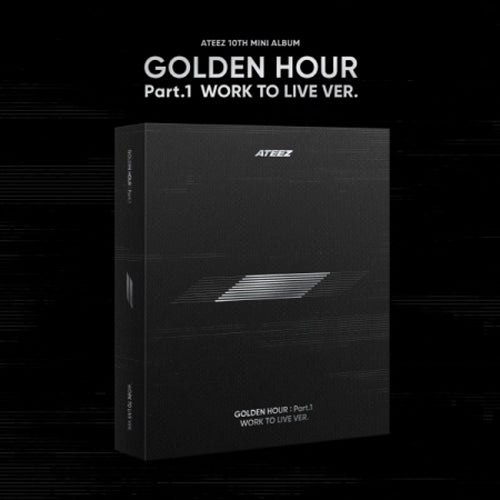 에이티즈 | ATEEZ 10TH MINI ALBUM [ GOLDEN HOUR PART.1 WORK TO LIVE VER ]