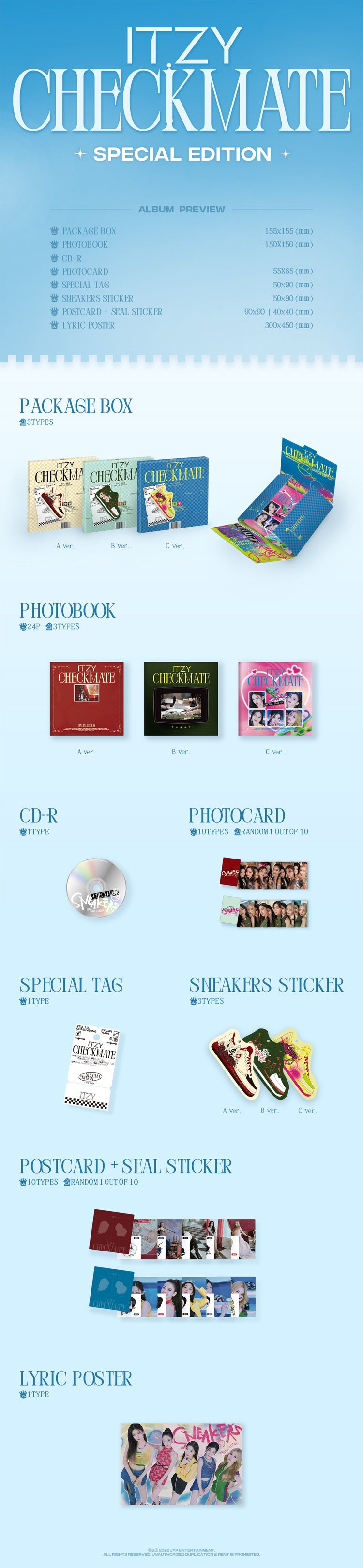 ITZY (있지) ALBUM - [CHECKMATE] (STANDARD EDITION : OPENED ALBUM