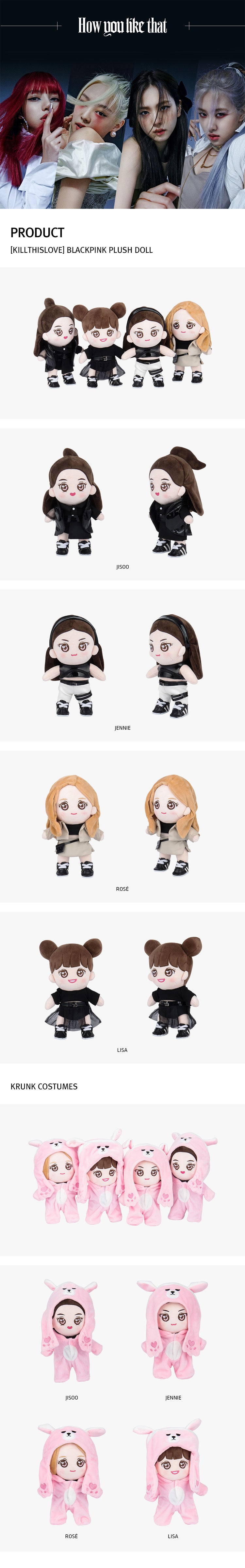 Kill This Love] BlackPink Plush Doll – KStory España