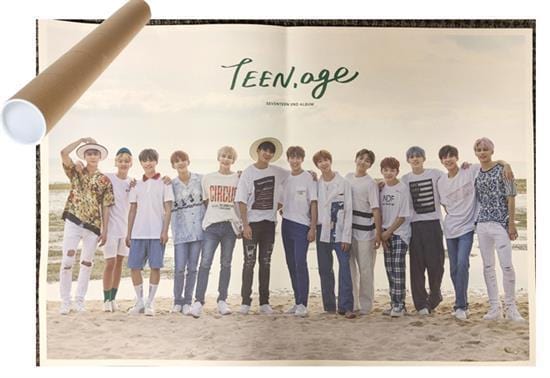 세븐틴 | SEVENTEEN | 2ND ALBUM [ TEEN, AGE ] | (GROUP VER.) POSTER ONLY