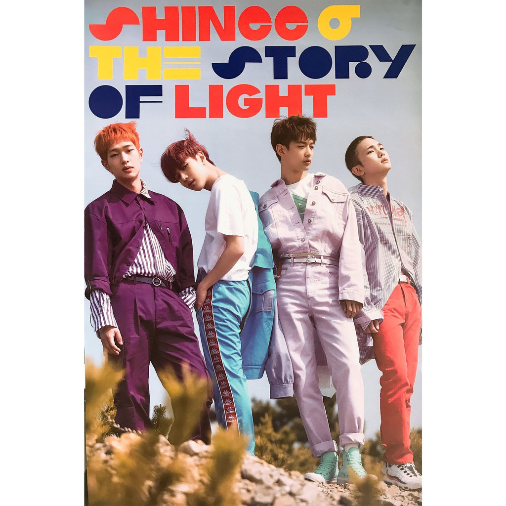 샤이니 Shinee 6th The Story Of Light Epilogue Poster