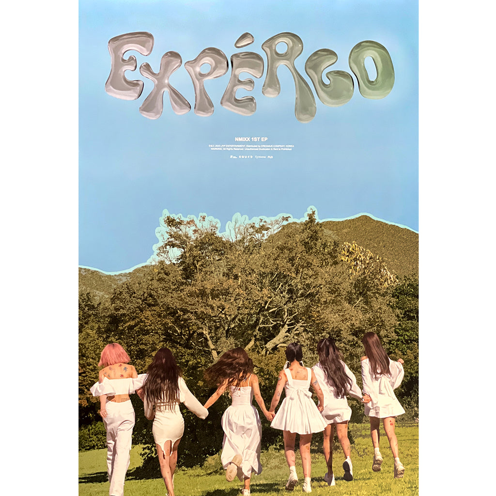 엔믹스 | NMIXX | 1ST EP ALBUM [ EXPERGO ] | (VERSION C) POSTER ONLY