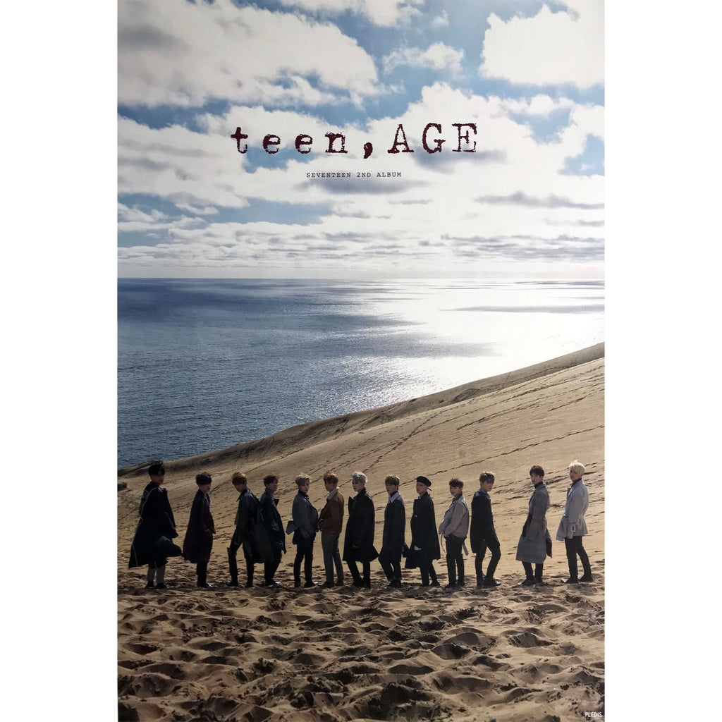 세븐틴 | SEVENTEEN | 2ND ALBUM [ TEEN, AGE ] | (GROUP VER.) POSTER ONLY