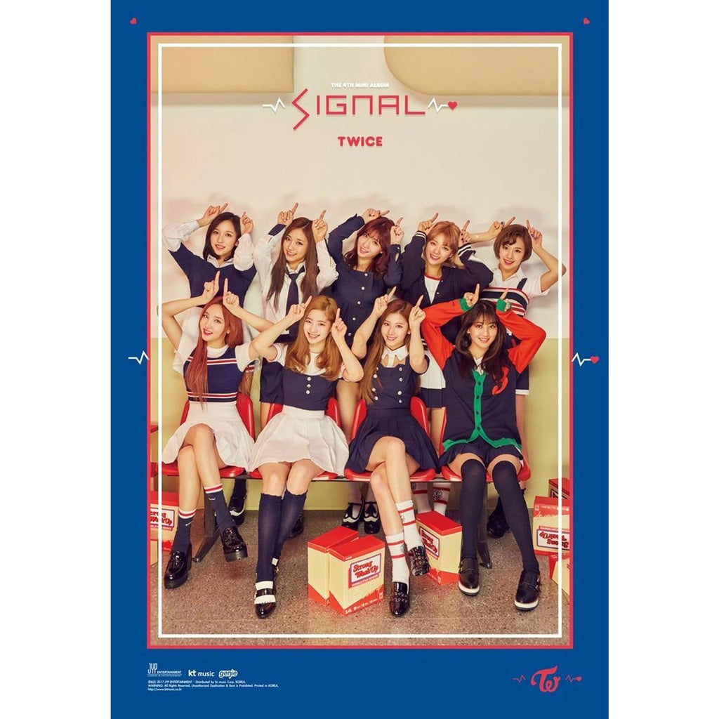 Twice 트와이스 4th Mini Album Signal Poster