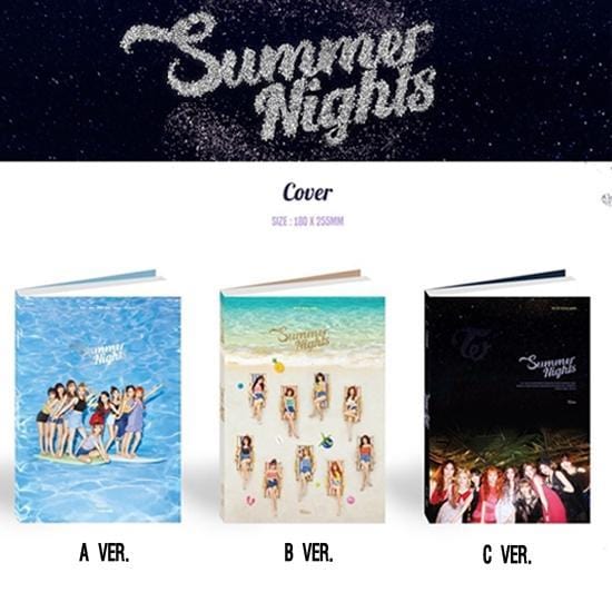 트와이스 Twice 5th Mini Album Repackage Summer Nights