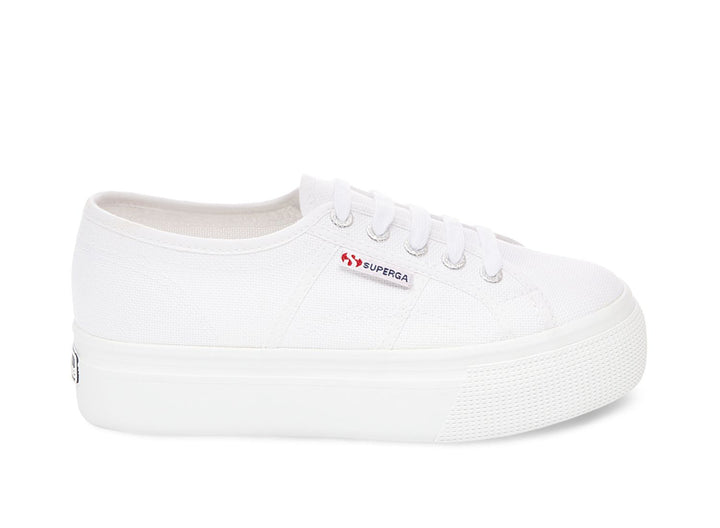 superga white platform trainers