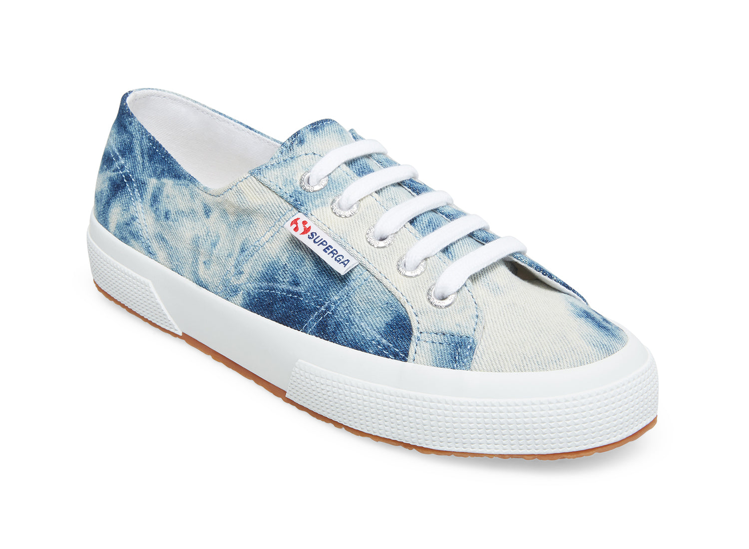 superga tie dye denim sneakers