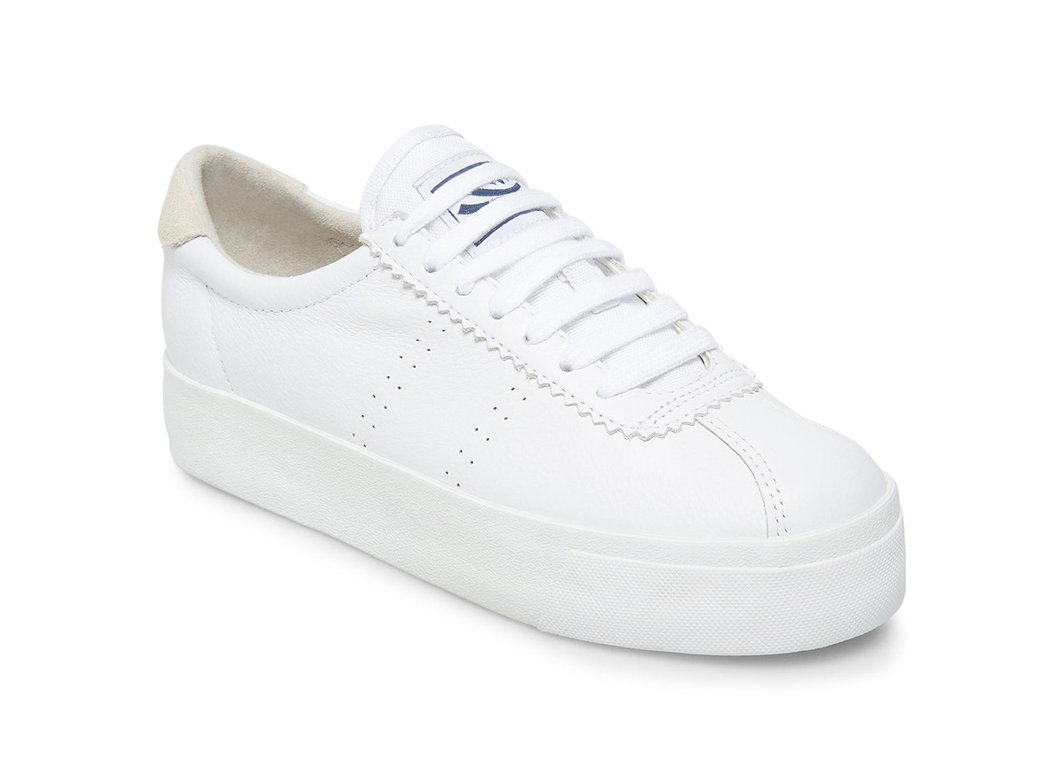 2854 Club 3 Leasuew White Grey Superga