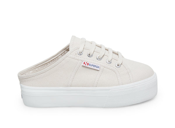 superga platform slip on