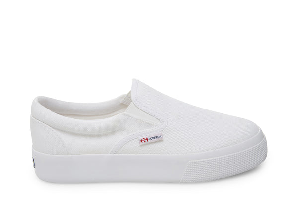 superga platform slip on